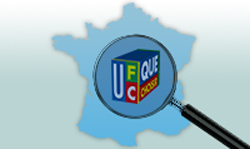Carte de France des associations locales de l'UFC-Que Choisir