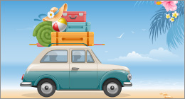 Conseils - Bien charger sa voiture avant de partir en vacances